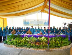 Ketua TP PKK Muba Hj Patimah Toha Lakukan Pembinaan 10 Program Pokok PKK