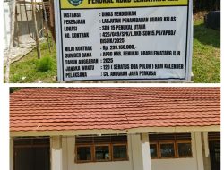 ‎Proyek RKB SDN 15 Penukal Utara Diduga Mangkrak,APH Di Minta Lakukan Pemeriksaan