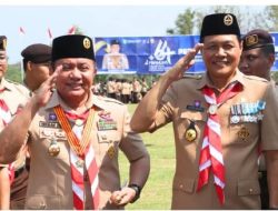 15 Tahun Berdedikasi Kepramukaan, Bupati Muara Enim Terima Penghargaan Pancawarsa III